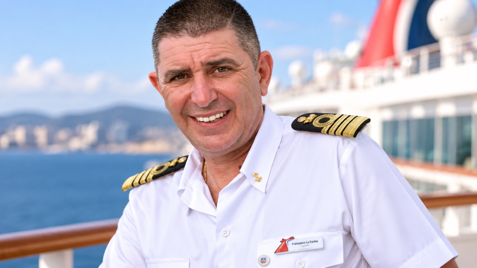 Captain Francesco “Ciccio” La Farina, longtime Carnival Cruise Line captain remembered by the cruise community.